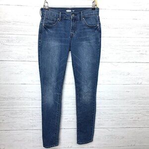 Old Navy Women's Jeans Original Skinny Mid Rise Stretch size 2 length 30"